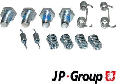 Accessory Kit, parking brake shoes JP 1363950110