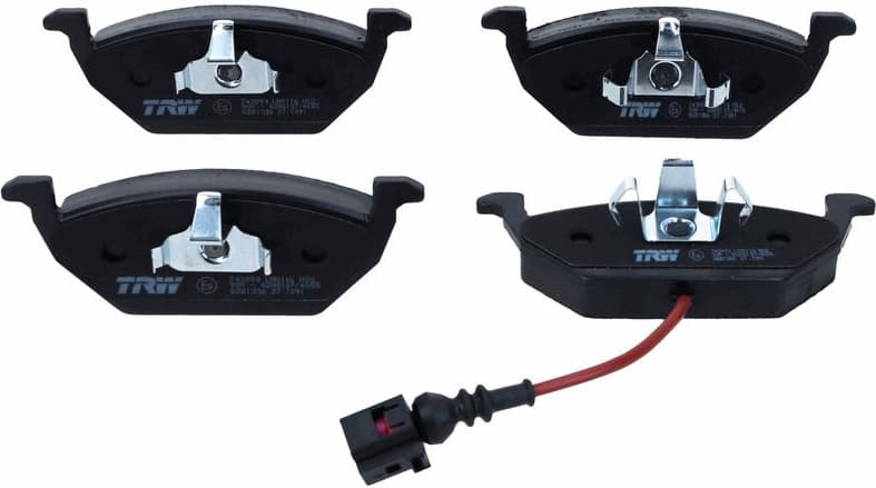 Brake pads front, Top Quality GDB1386