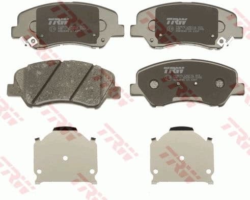 Brake Pad Set, disc brake COTEC GDB3548 - image 4