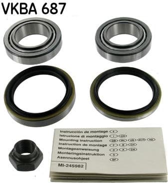 Wheel Bearing Kit VKBA 687 - image 2