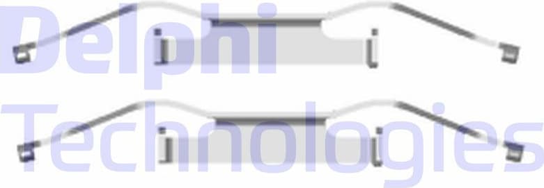 Accessory Kit, disc brake pad LX0439