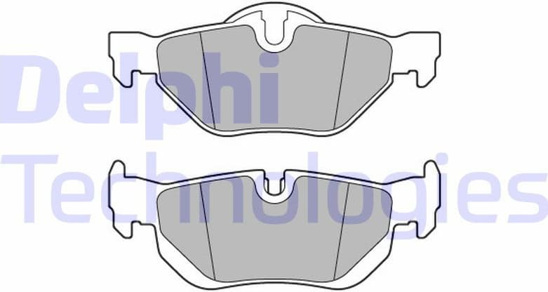 Brake Pad Set, disc brake LP3618