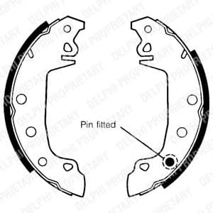 Brake shoes HANZE HBS333 - image 2