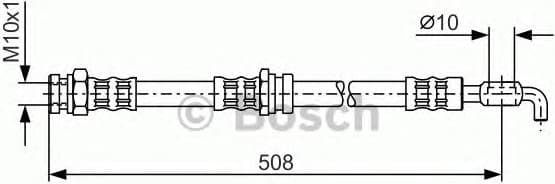 Brake hose rear JA21.420 - image 2