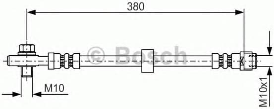 Brake hose front VW21.157 - image 2