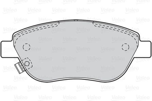 Brake Pad Set, disc brake ESSENTIAL 302069 - image 2