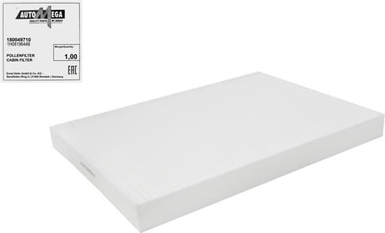 Filter, cabin air 180049710