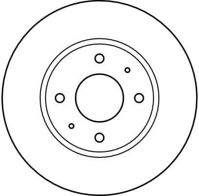Brake Disc DF4054 - image 4