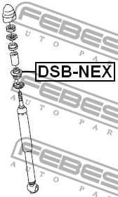 Spacer Tube, shock absorber DSB-NEX