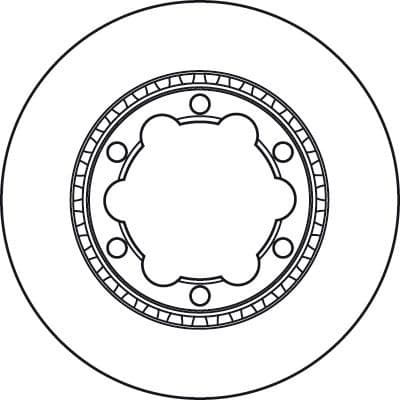 Brake disc, 1pcs REAR, Top Quality DF4919S - image 4