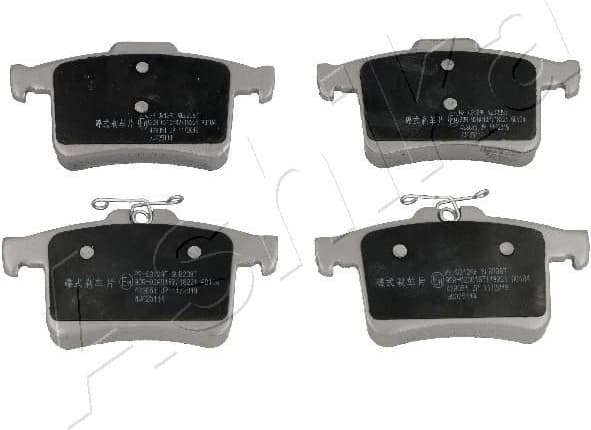 Brake Pad Set, disc brake 51-00-0312