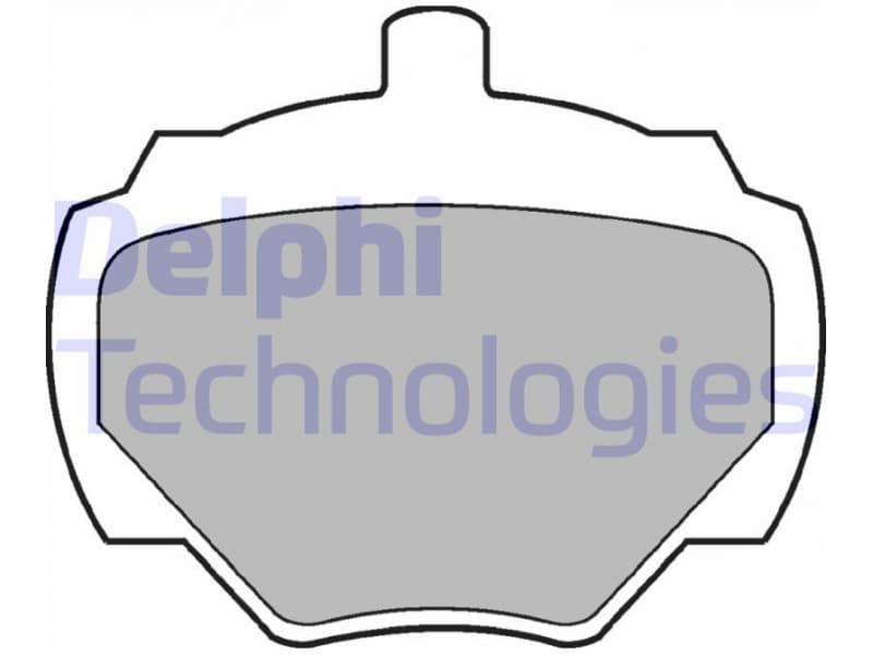 Brake Pad Set, disc brake LP211
