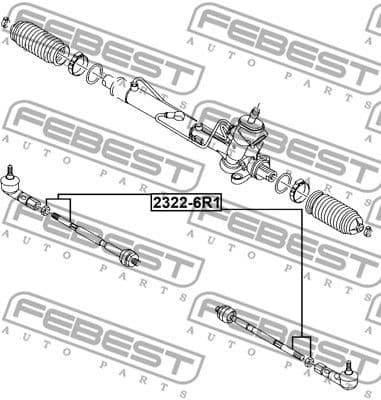 Inner Tie Rod 2322-6R1