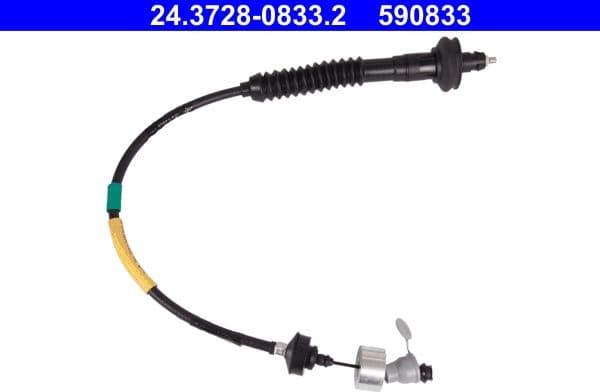 Cable Pull, clutch control 24.3728-0833.2 - image 2
