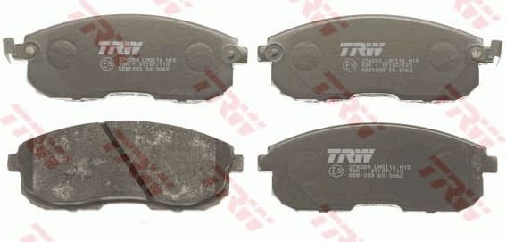 Brake Pad Set, disc brake COTEC GDB1003 - image 4