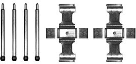 Accessory Kit, disc brake pad PFK167 - image 2