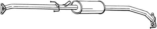 Centre Muffler 289033