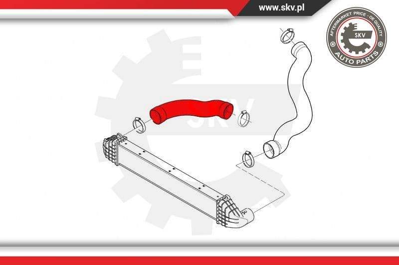 Charge Air Hose 43SKV218 - image 4