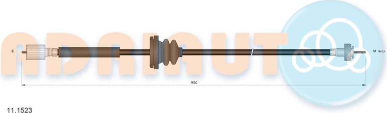 Speedometer Cable 11.1523