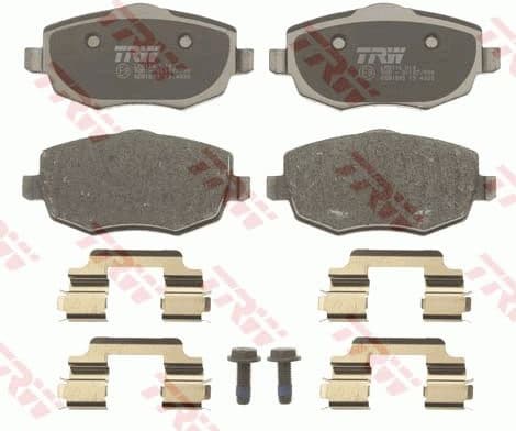 Brake Pad Set, disc brake COTEC GDB1593 - image 3