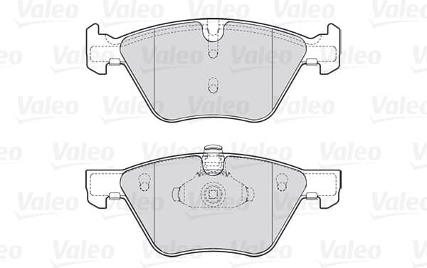 Brake Pad Set, disc brake ESSENTIAL 301640 - image 2