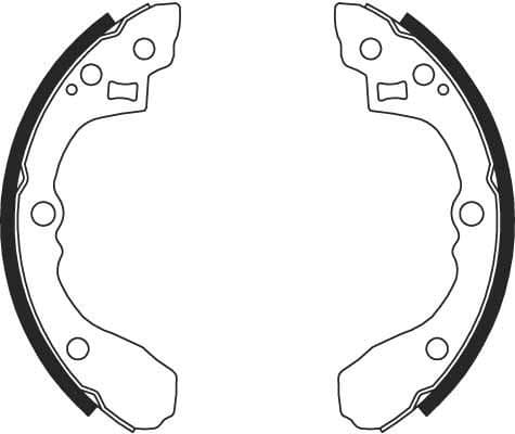 Brake Shoe Set GS8692 - image 3