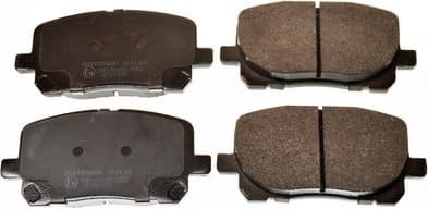 Brake Pad Set, disc brake B111168