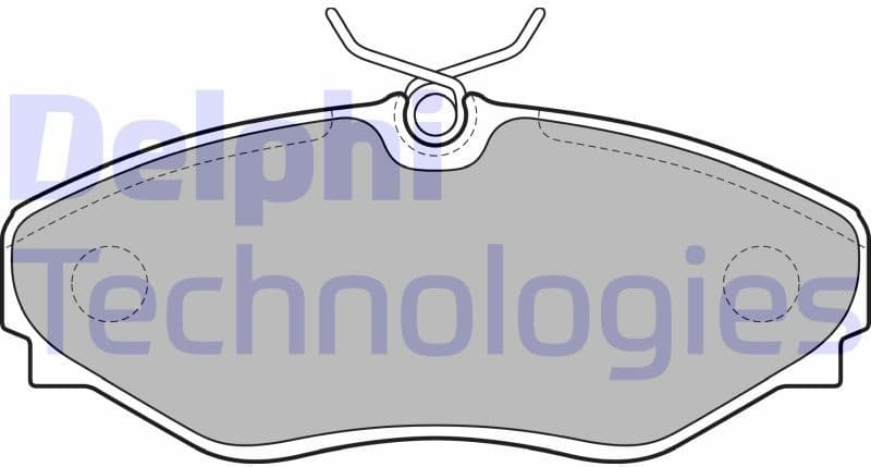 Brake Pad Set, disc brake LP1767