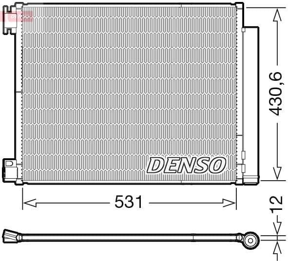 Condenser, air conditioning DCN23039