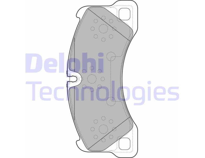 Brake Pad Set, disc brake LP2117