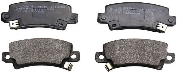 Brake Pad Set, disc brake B110753
