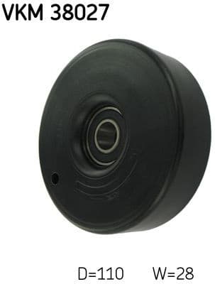 Deflection/Guide Pulley, V-ribbed belt VKM 38027 - image 2