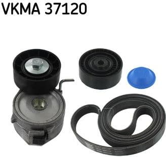 V-ribbed Belt Set VKMA 37120 - image 2