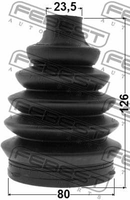 Bellow Kit, drive shaft 1817-ASJ - image 2