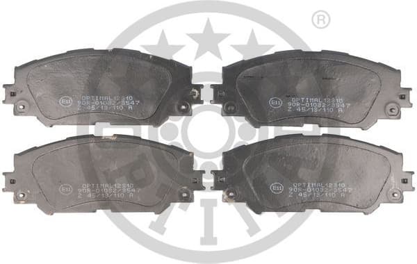 Brake Pad Set, disc brake BP-12310