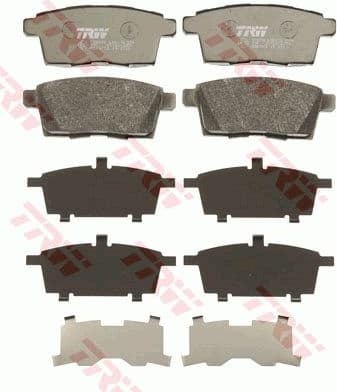 Brake Pad Set, disc brake COTEC GDB3472 - image 4