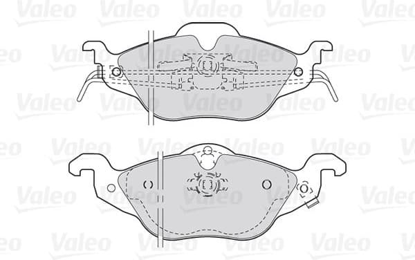 Brake Pad Set, disc brake ESSENTIAL 301322 - image 2
