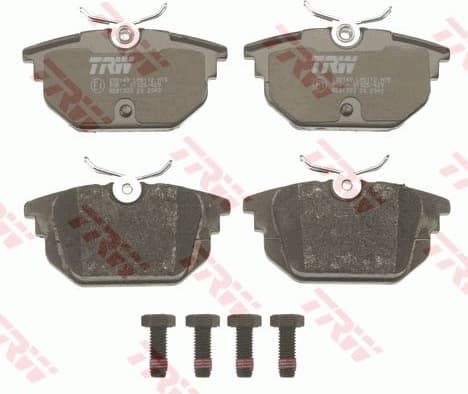 Brake Pad Set, disc brake COTEC GDB1333 - image 3