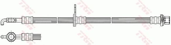 Brake Hose PHD533 - image 3