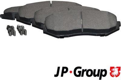 Brake Pad Set, disc brake JP 4763601110
