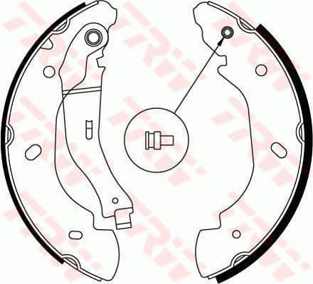 Brake Shoe Set GS8689 - image 2