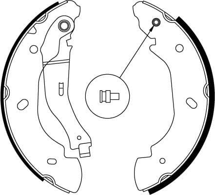 Brake Shoe Set GS8689 - image 3