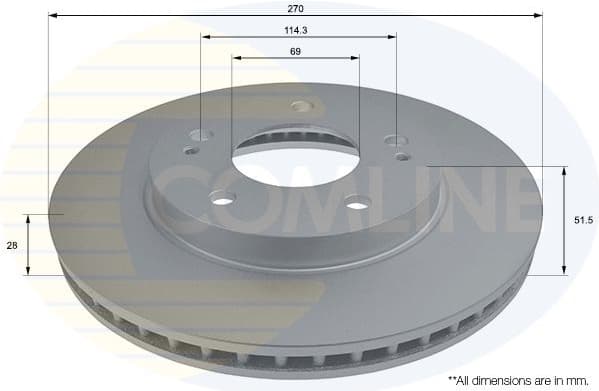 Brake Disc ADC2807V - image 2