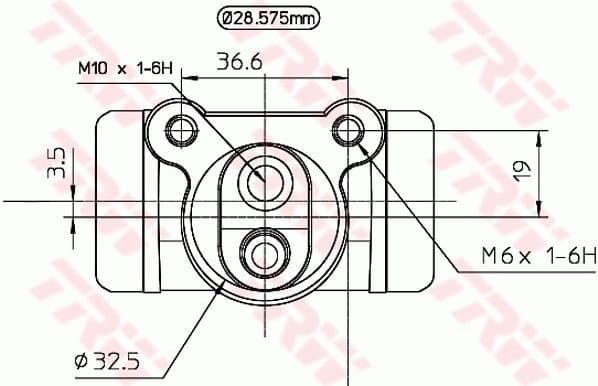 Wheel Brake Cylinder BWN158 - image 4