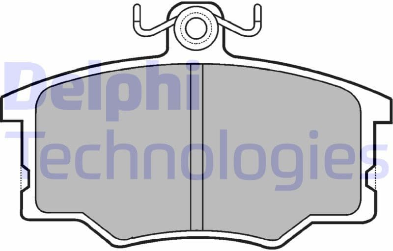 Brake Pad Set, disc brake LP179