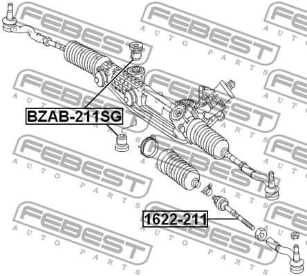 Inner Tie Rod 1622-211
