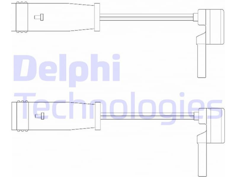 Warning Contact, brake pad wear LZ0153
