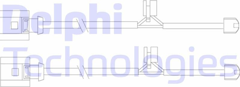 Warning Contact, brake pad wear LZ0205