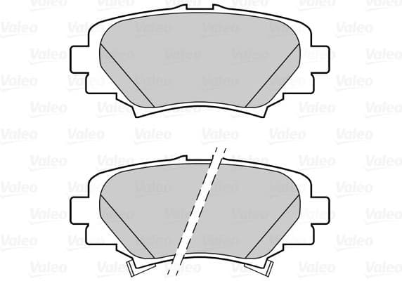 Brake Pad Set, disc brake ESSENTIAL 302288
