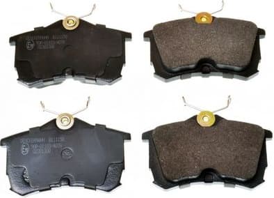 Brake Pad Set, disc brake B111158